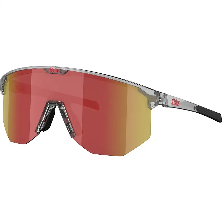 Cykelglasögon Bliz Hero Transparent Dark Grey-Red