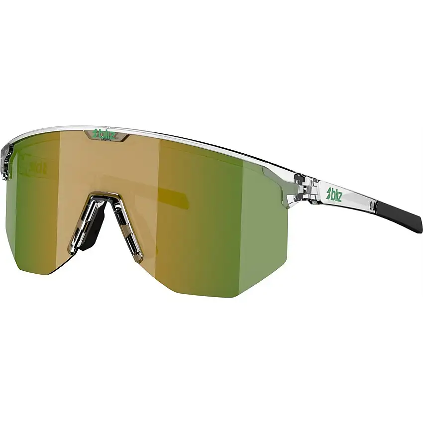 Cykelglasögon Bliz Hero Transparent White-Green