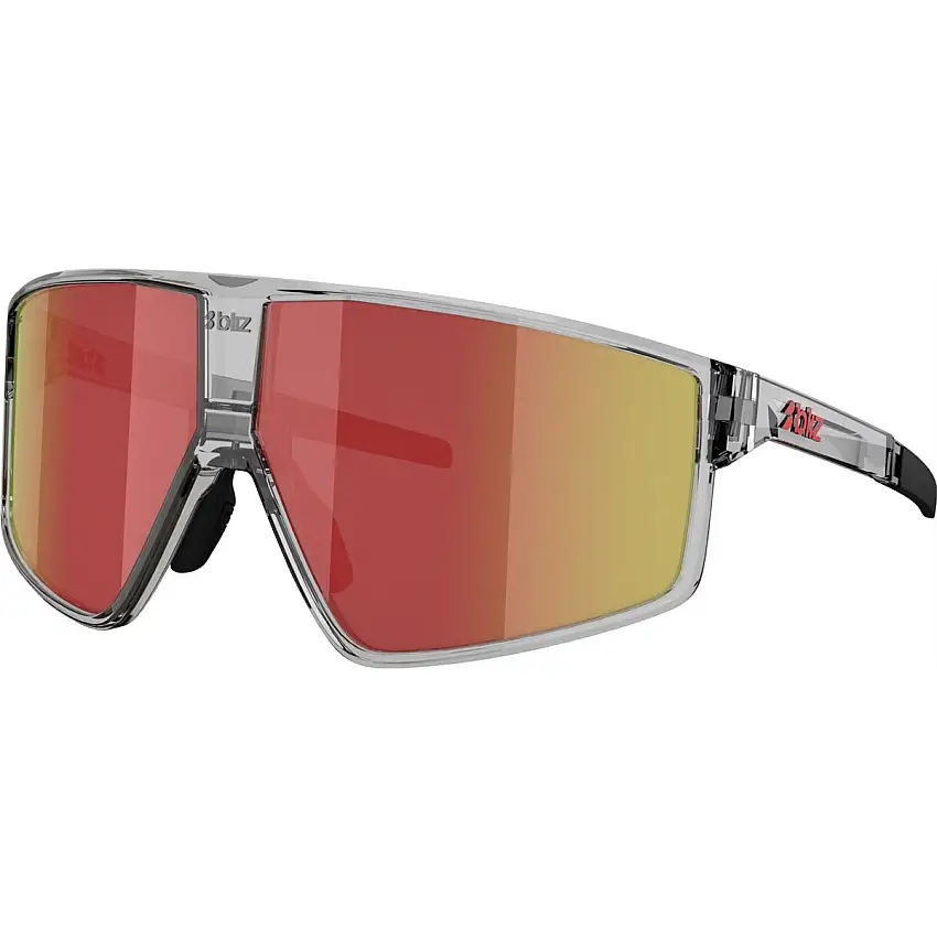 Cykelglasögon Bliz P002 Transparent Dark Grey-Red
