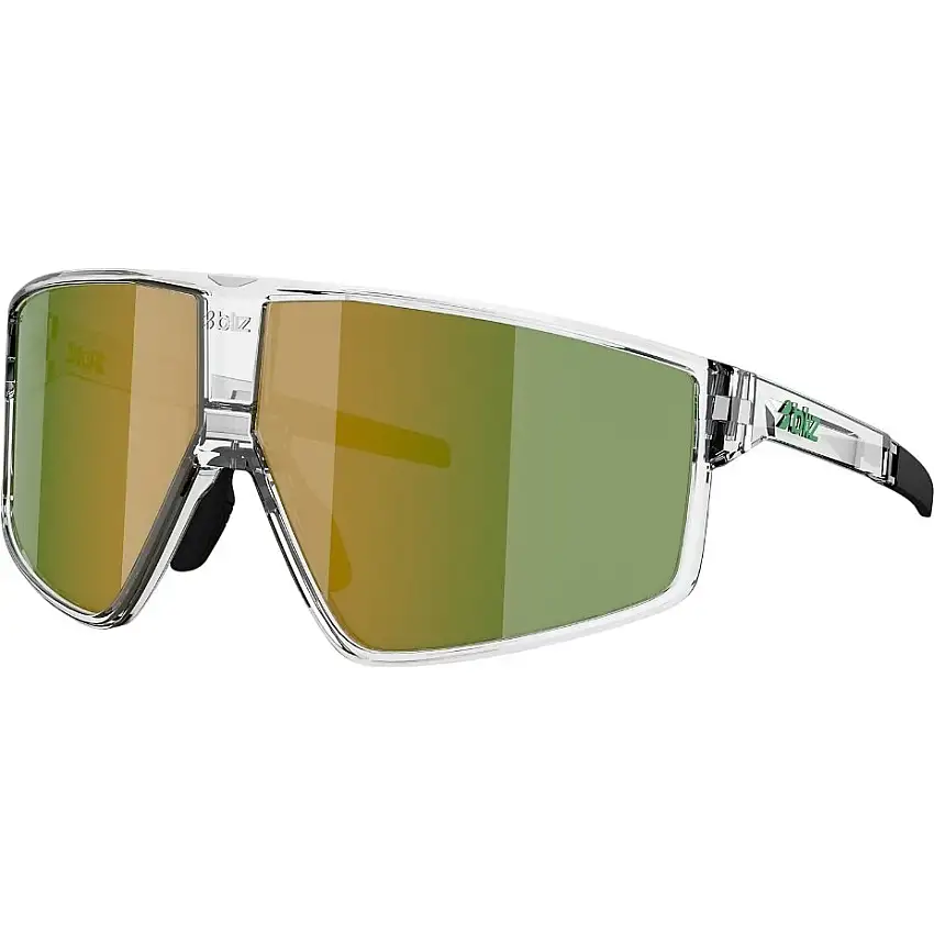 Cykelglasögon Bliz P002 Transparent White-Green