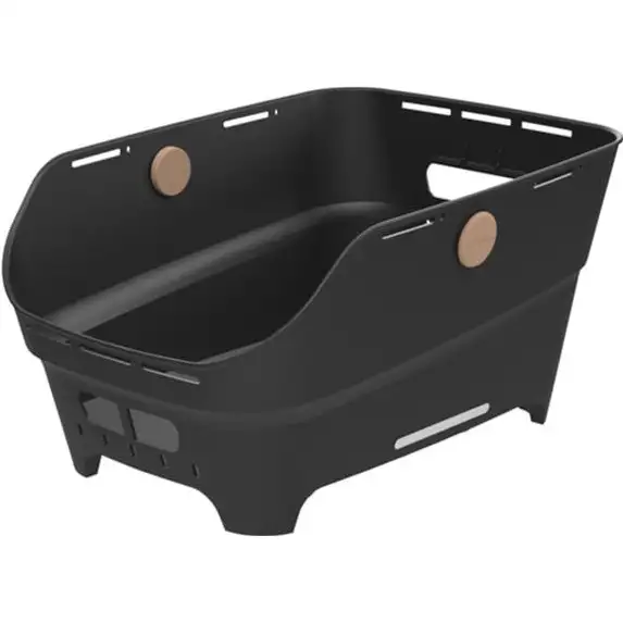 Cykelkorg Basil Cento Neo Bak Plast WSL Svart 21L