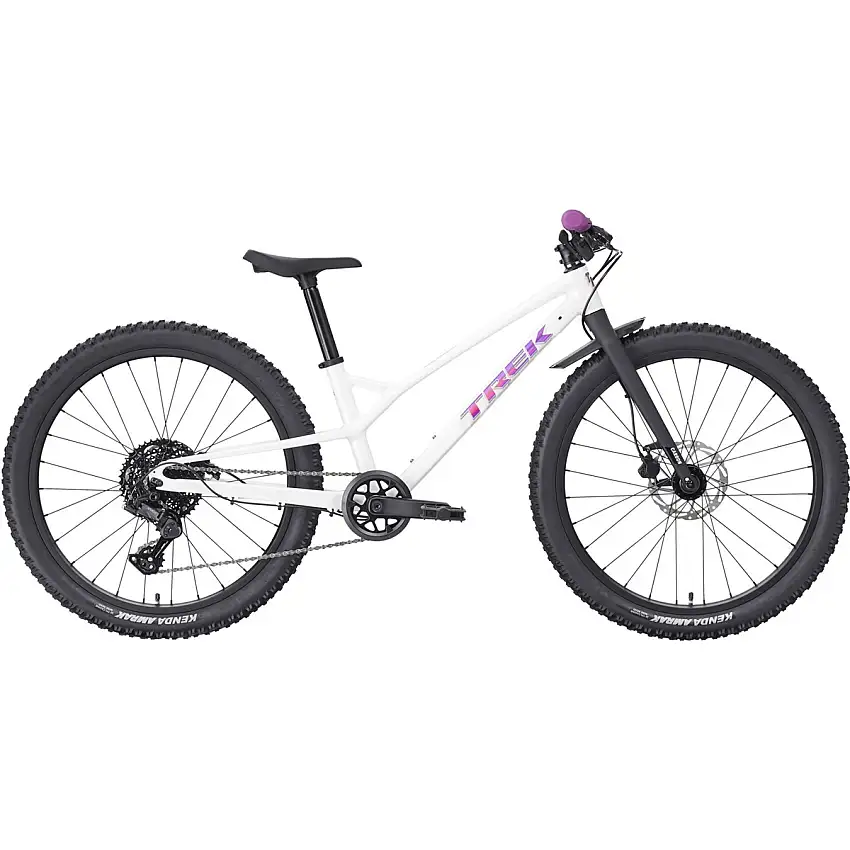 Barncykel Trek Wahoo 24 Trail Crystal White