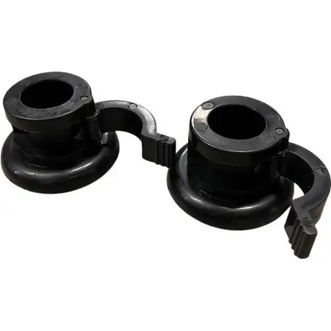 Viktlås Master Fitness ABS Snabblås 25mm Black (2st)