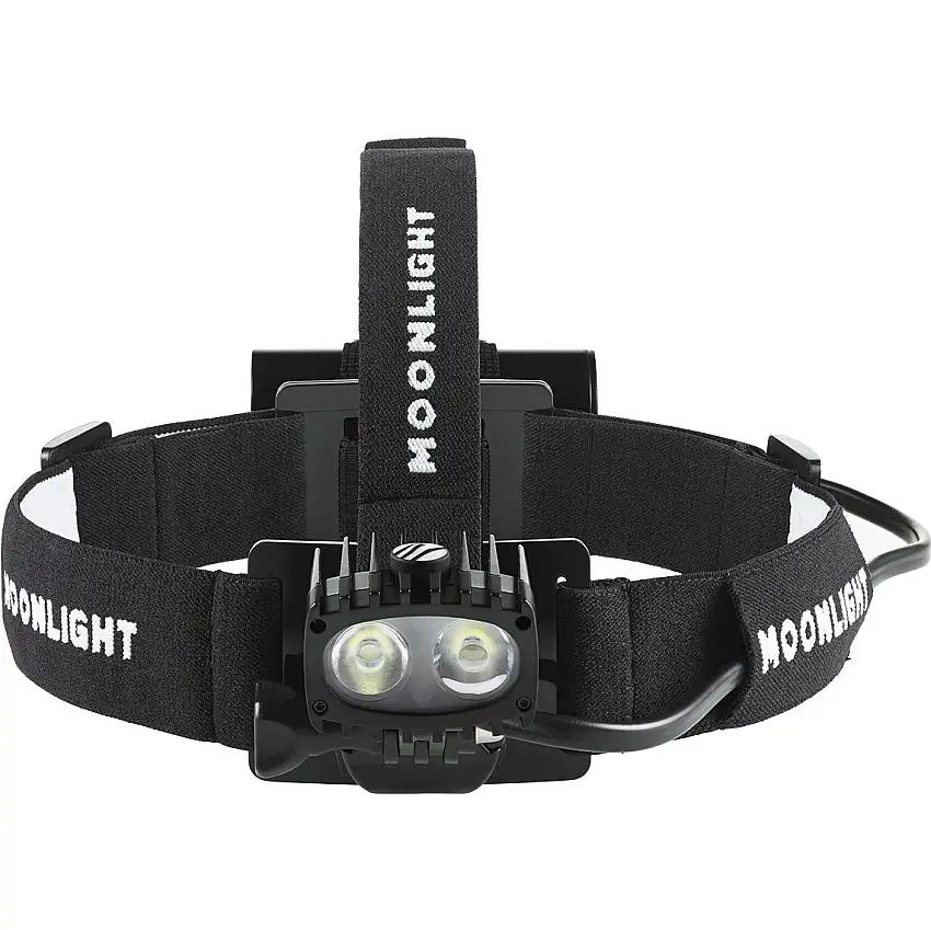Pannlampa MOONLIGHT Bright as Day 1300 Black