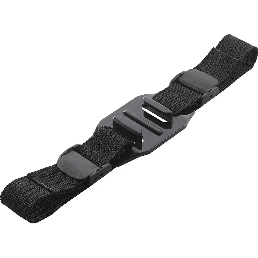 Lampfäste MOONLIGHT Vented Helmet Strap Mount Black