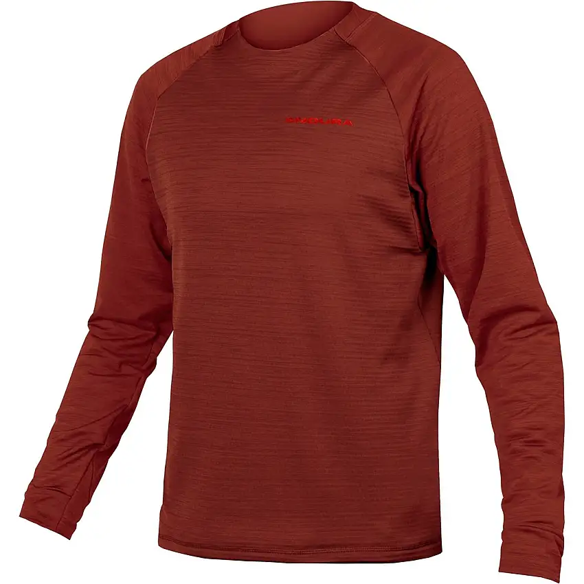 Cykeltröja Endura Singletrack Fleece Brick