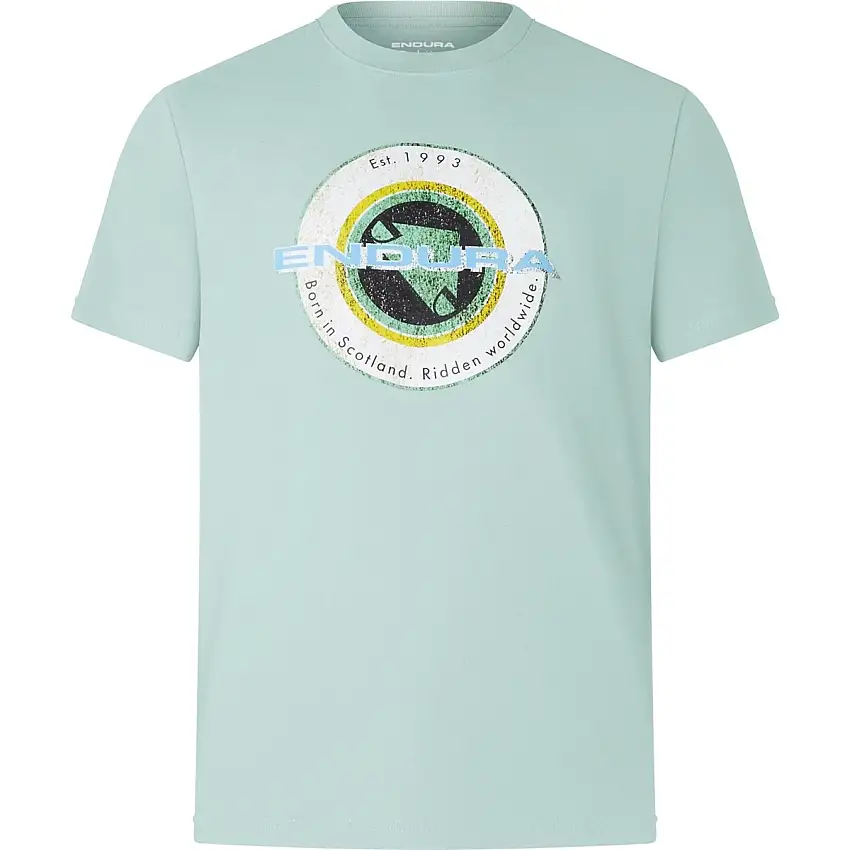 Cykeltröja Endura Ltd Graphic Tee Heritage Icon Sage