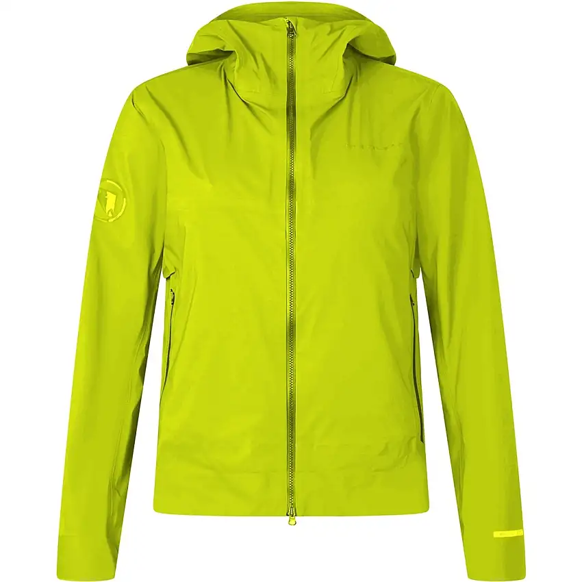 Cykeljacka Endura Wms MT500 Advanced Waterproof Jacket Lime Green