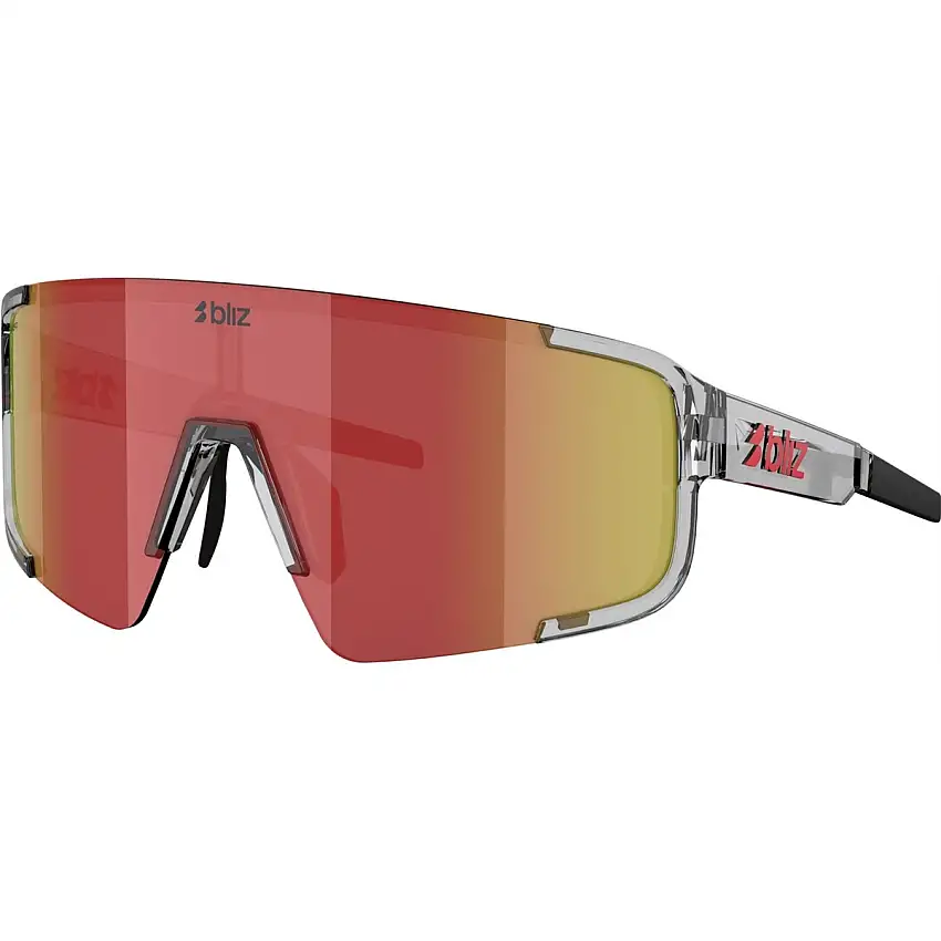 Cykelglasögon Bliz P003 Transparent Dark Grey-Red