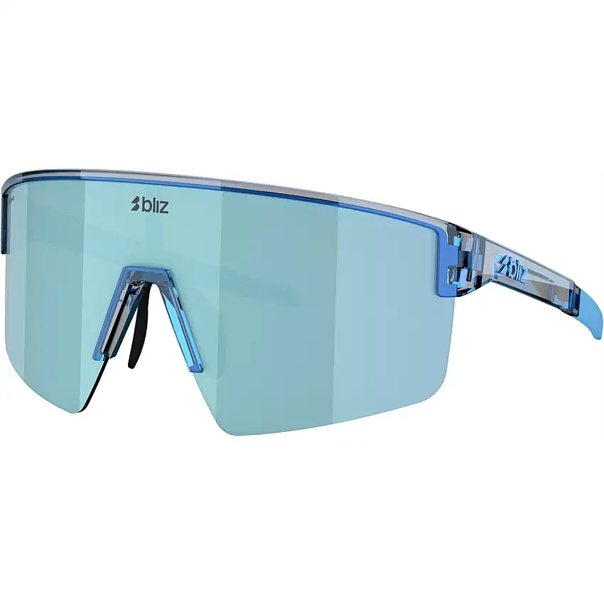 Cykelglasögon Bliz P004S Transparent Blue-Ice Blue