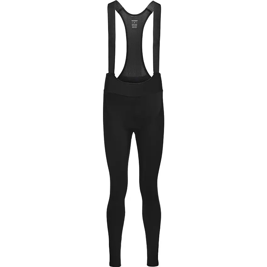 Cykelbyxor GoreWear Swiftride Thermo Bib Tights+ Mens Black/Neon Yellow