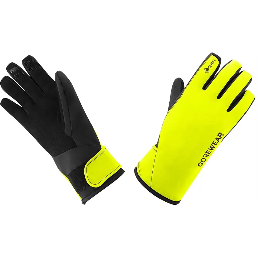 Cykelhandskar GoreWear Gore-Tex Insulated Gloves Neon Yellow/Black