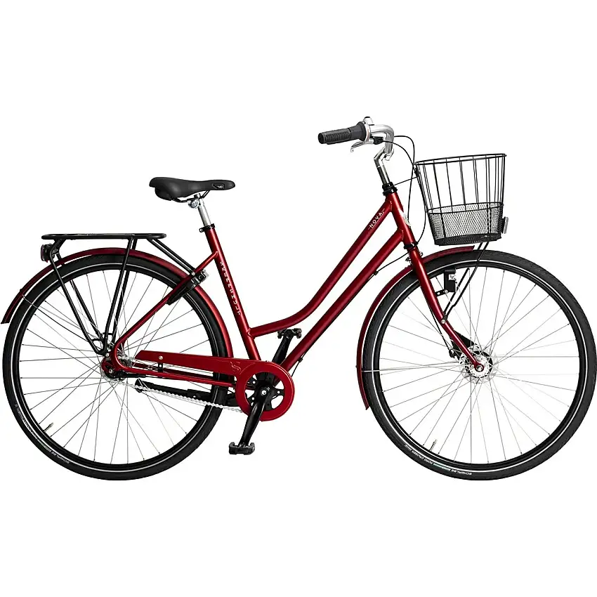 Damcykel Skeppshult Nova 3-Vxl Flamrod Matt