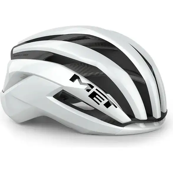 Cykelhjälm MET Trenta 3K Carbon MIPS White Glossy
