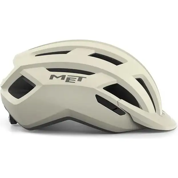 Cykelhjälm MET Allroad Off White