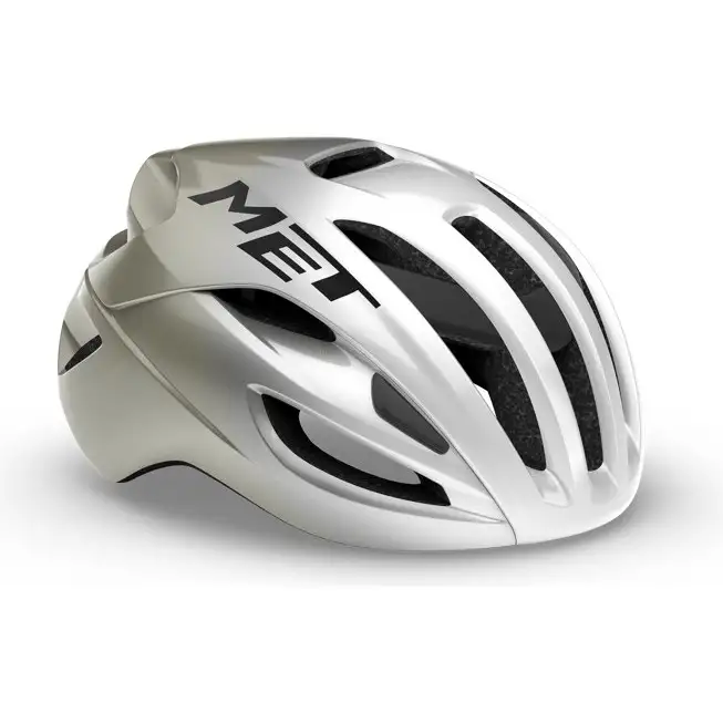 Cykelhjälm MET Rivale Mips Silver/Gray Glossy