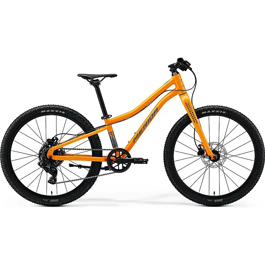 Barncykel Merida Matts J.24+ Silk Orange/Steel Blue/Grey