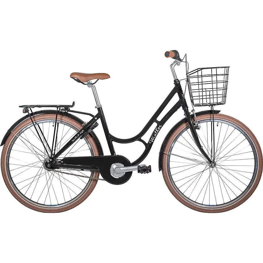 Barncykel Winther G-Style Flicka 26in 7v Black