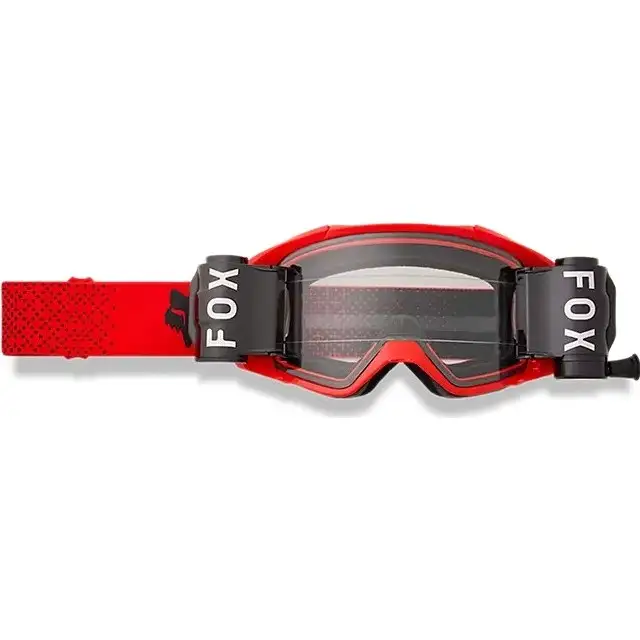 Goggles FOX Vue Roll Off Goggle Flo Red