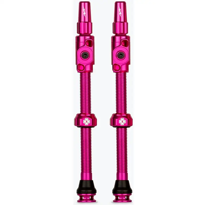 Tubelessventil MUC-OFF Big Bore Lite 70mm Rosa