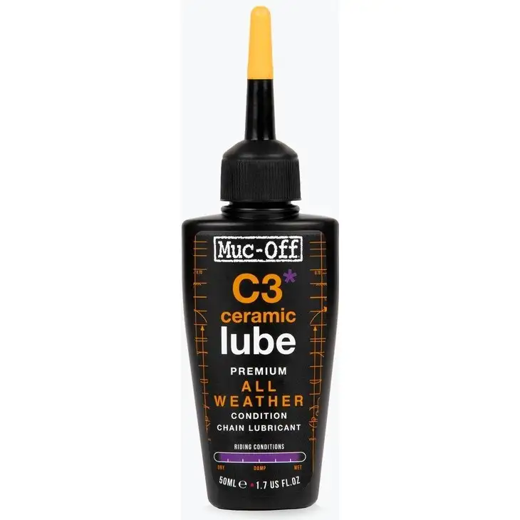 Kedjeolja MUC-OFF C3 Ceramic All Weather Bicycle Lube 50ml
