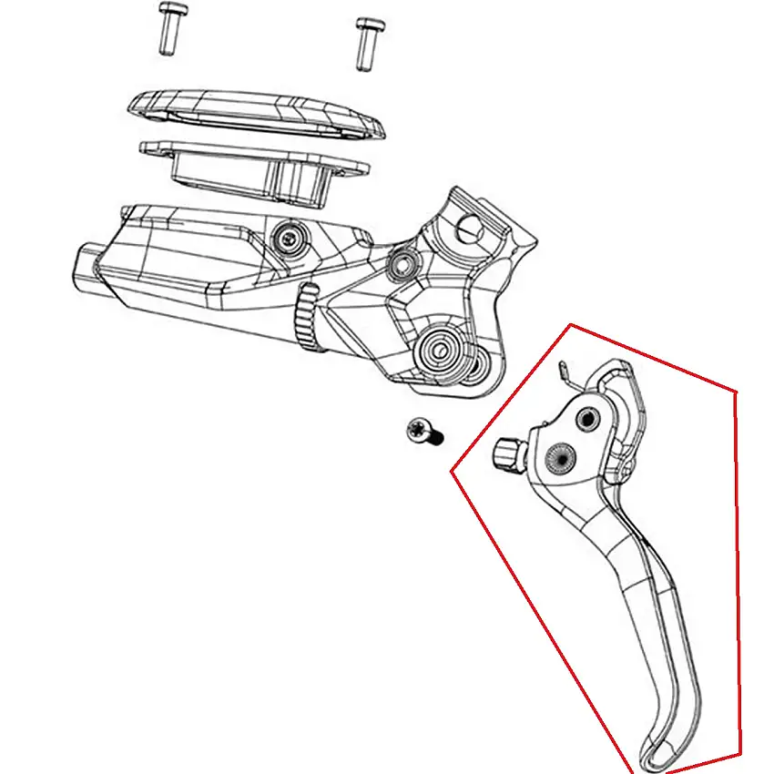 Broms spak kit SRAM Maven Silver A1