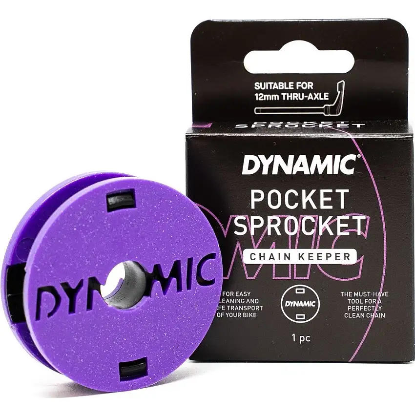Dynamic Pocket Sprocket Chain Keeper