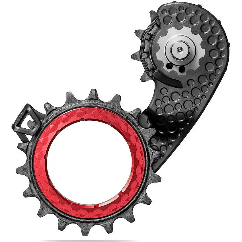 absoluteBLACK HOLLOWcage För Shimano Dura-Ace R9200 Red