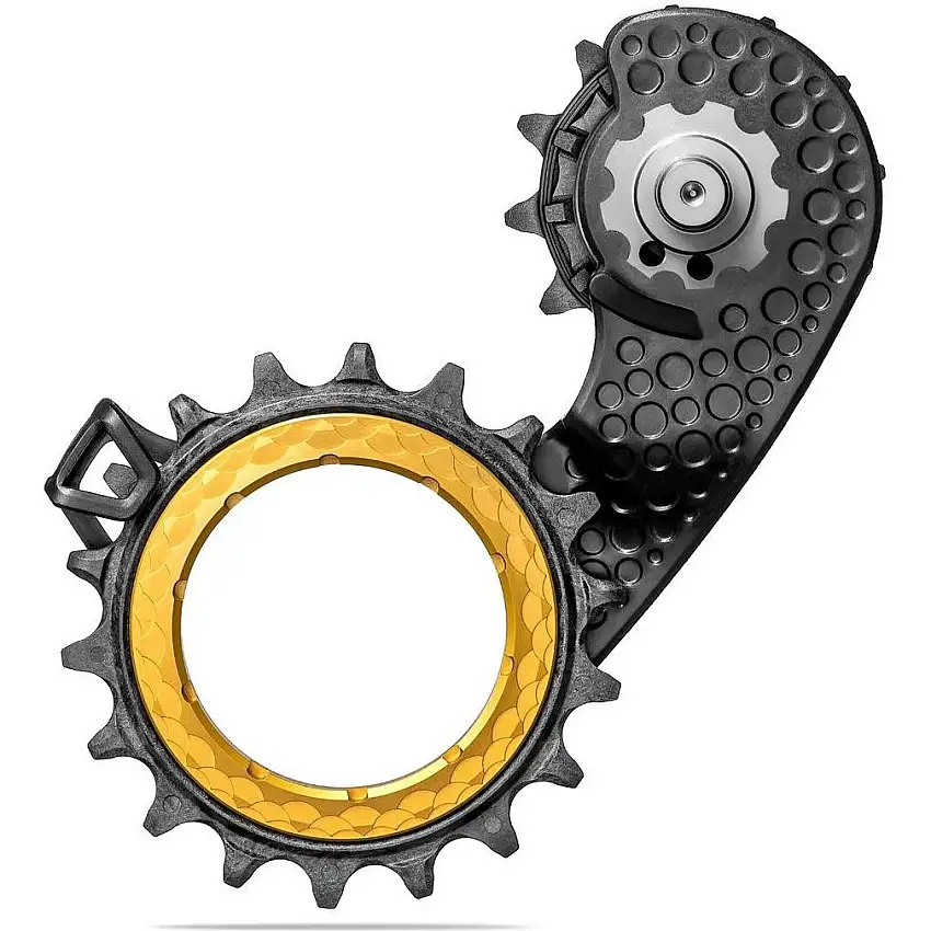 absoluteBLACK HOLLOWcage För Shimano Dura-Ace R9200 Gold