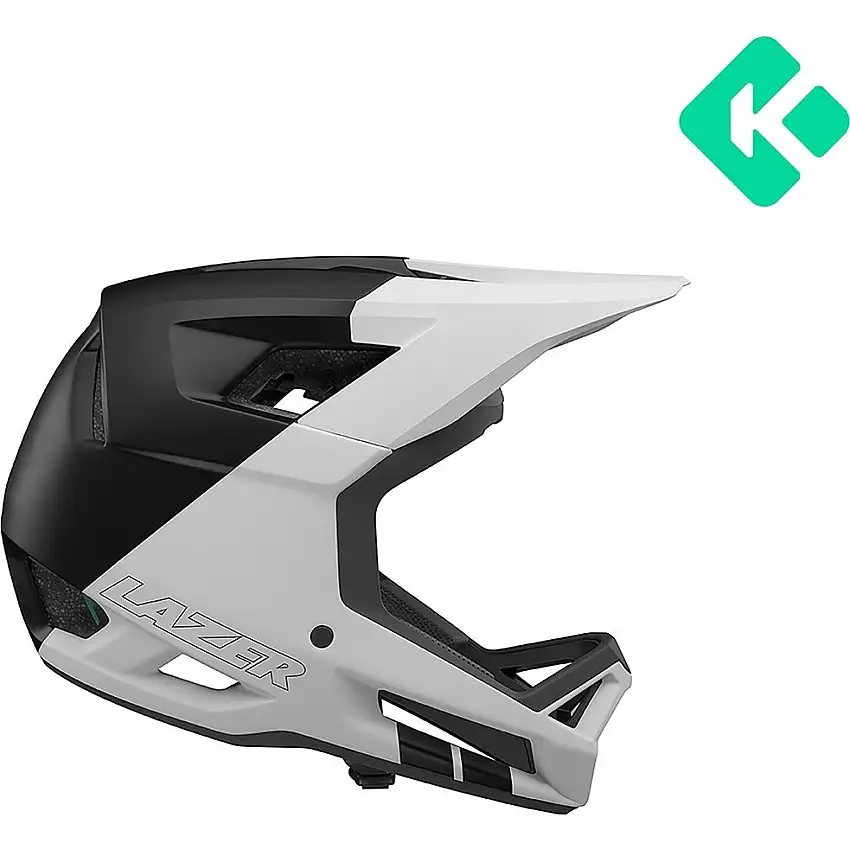 Cykelhjälm Lazer Cage Kineticore Matte White Black