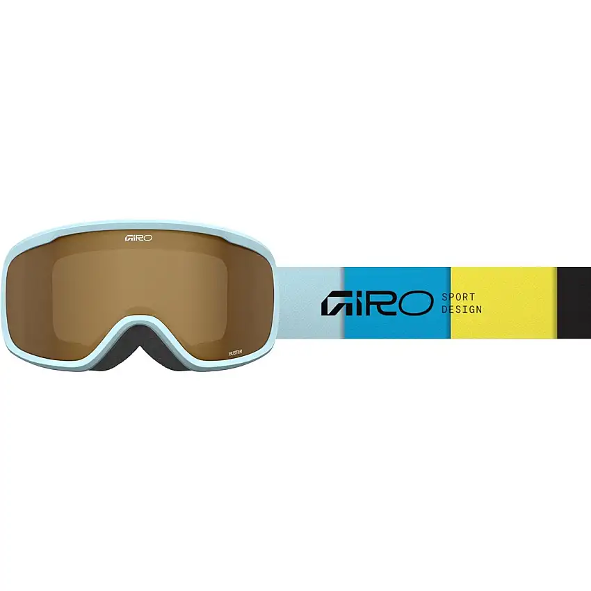 Goggles GIRO Buster Light Blue Blocks/Amber Rose