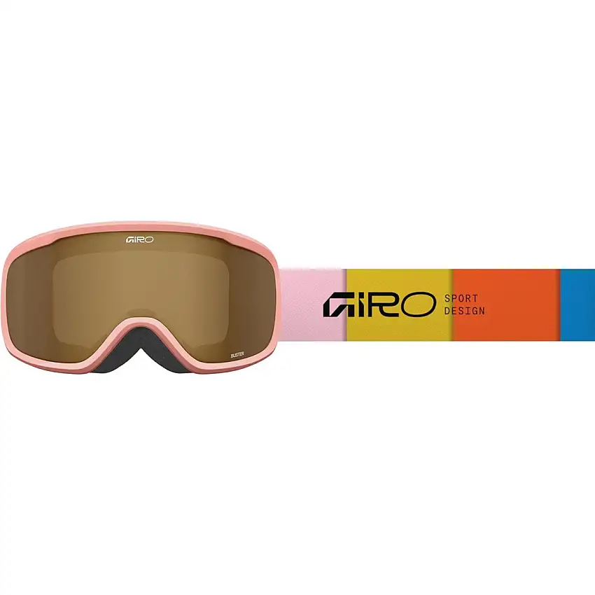 Goggles GIRO Buster Pink Blocks/Amber Rose