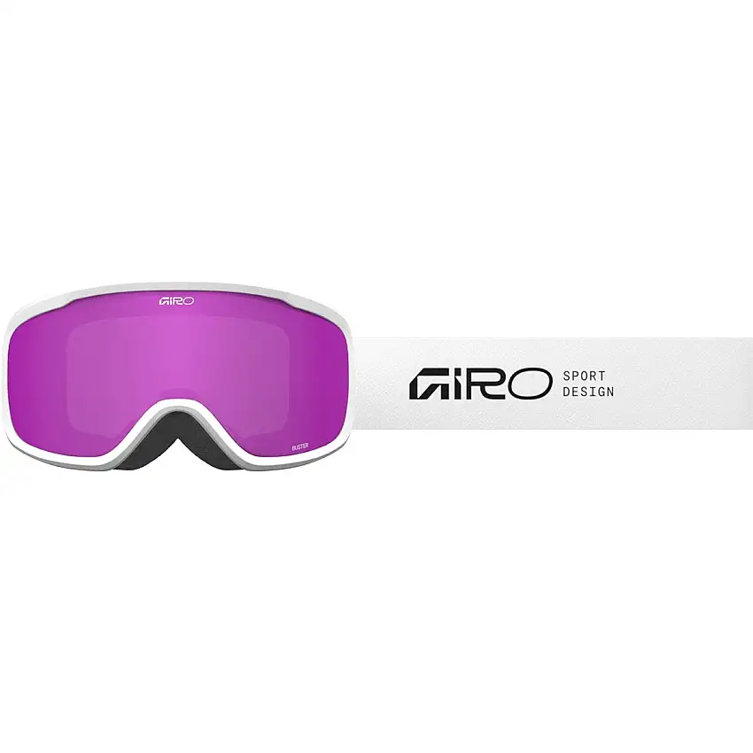 Goggles GIRO Buster White Stacked/Amber Pink