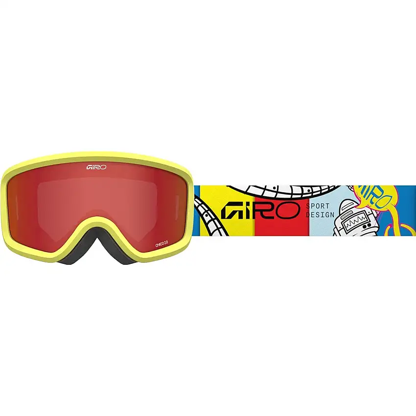 Goggles GIRO Chico 2.0 Yellow Robot/Amber Scarlet