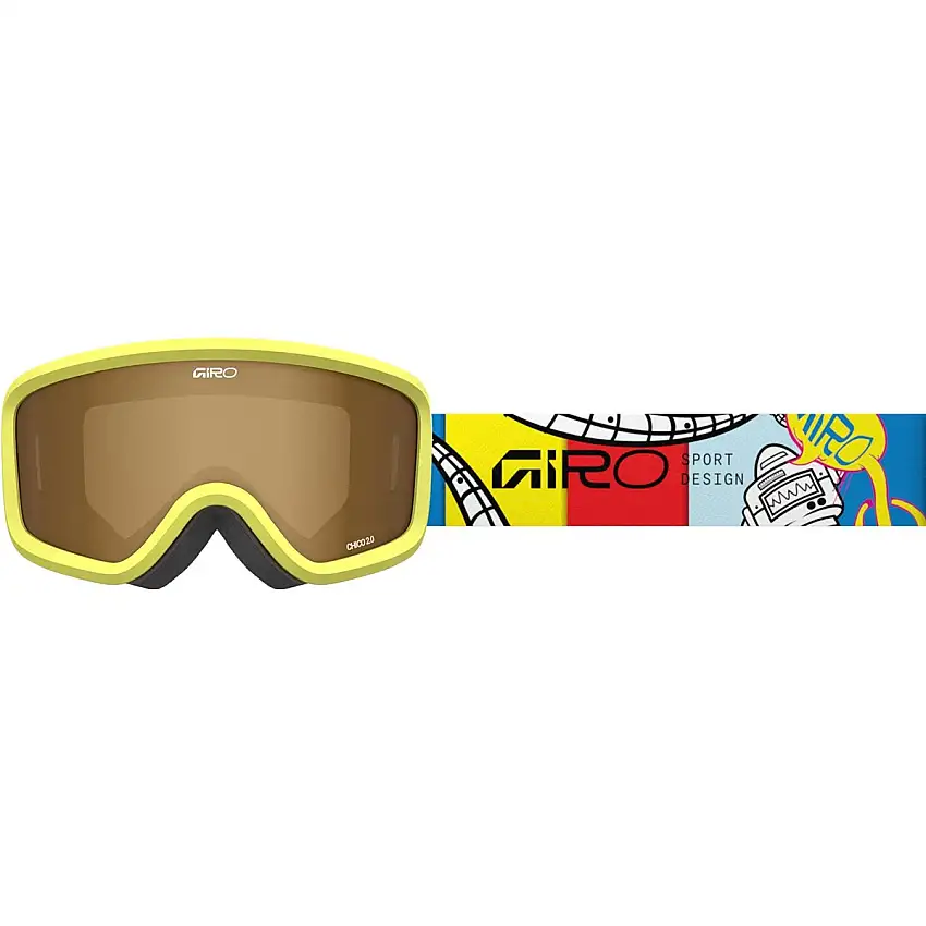 Goggles GIRO Chico 2.0 Yellow Robot/Amber Rose