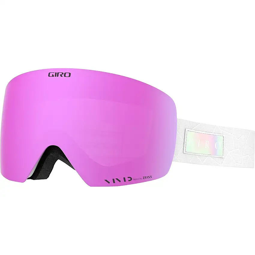 Goggles GIRO Contour White Iridescent/Vivid Pink