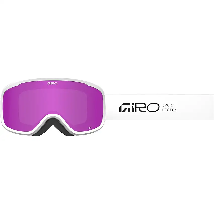 Goggles GIRO Cruz White Stacked/Amber Pink