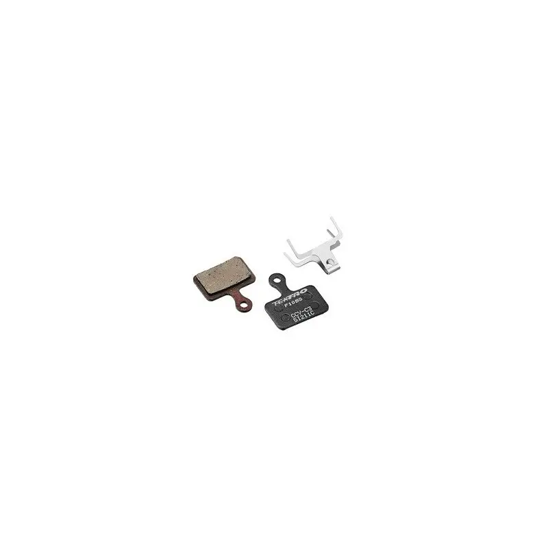 Par av 15 bromsbelägg Tektro flat mount f10bs