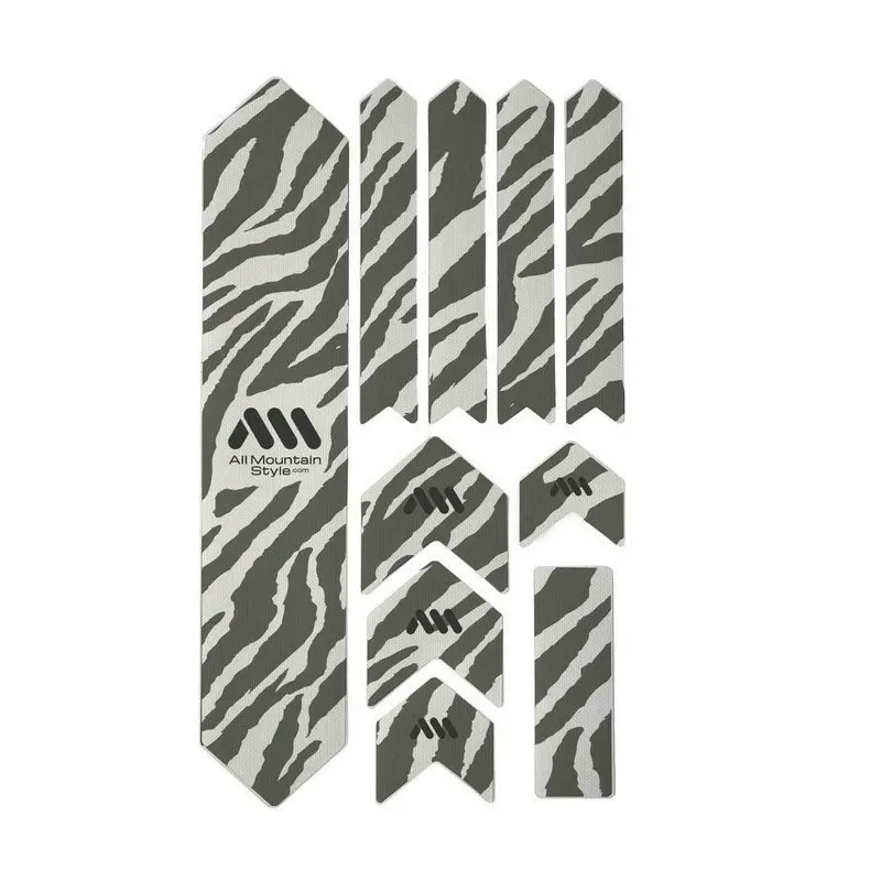 Ramsskyddskit All Mountain Style Extra Zebra (x10)