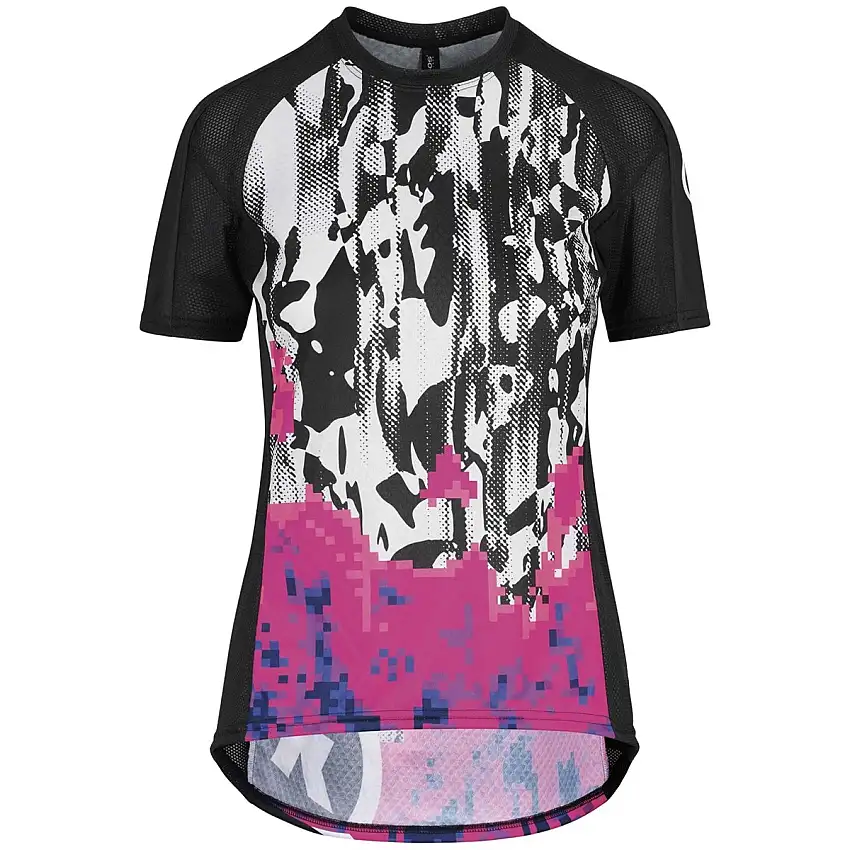 Tröja Assos Trail Women'S Ss Jersey Lila/Grå
