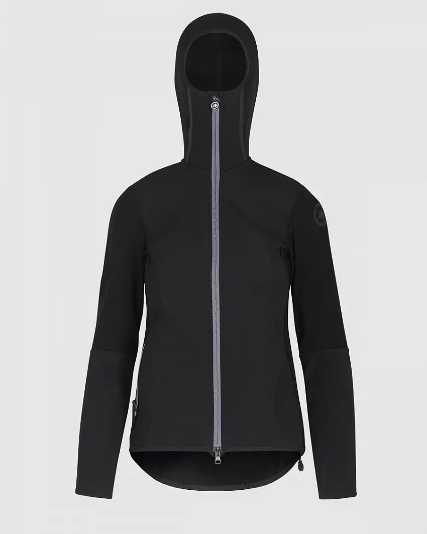 Jacka Assos Trail Women'S Winter Softshell Jacket Svart