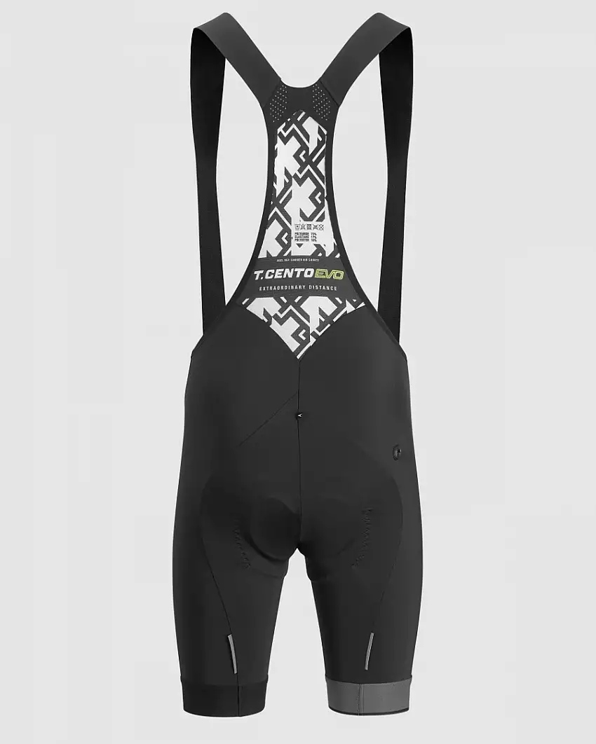 Bib Shorts Assos Cento Evo Bib Svart