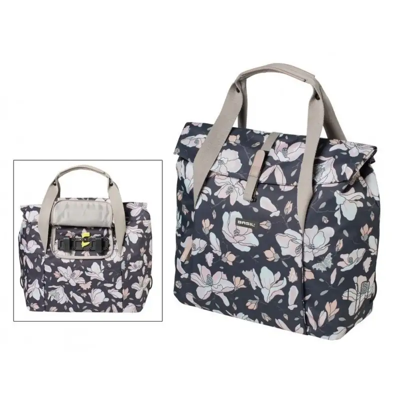 Cykelväska Pakethållare Basil Magnolia Shopper 18L Pastel Powders