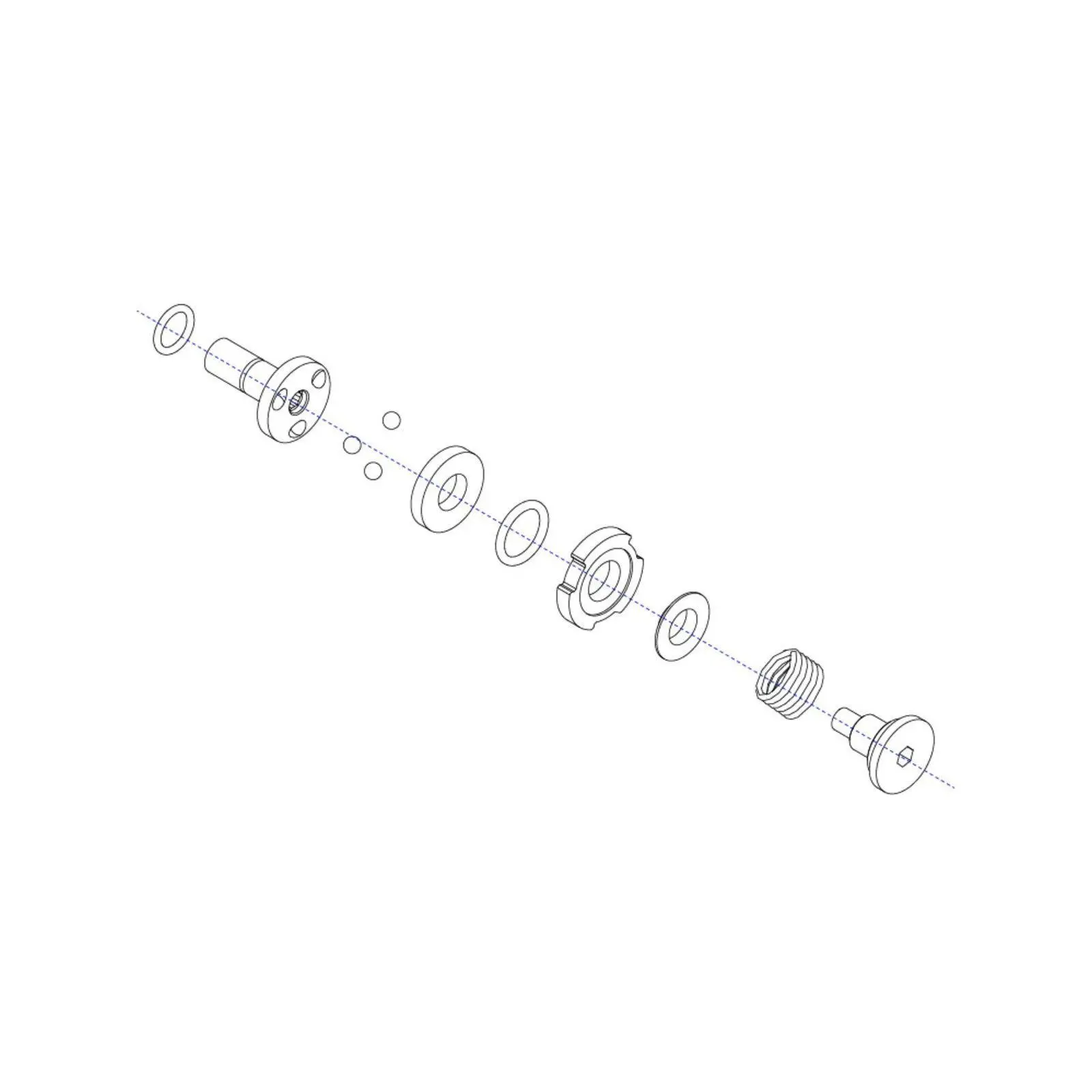 Framväxel Box Components One G1 Clutch assembly