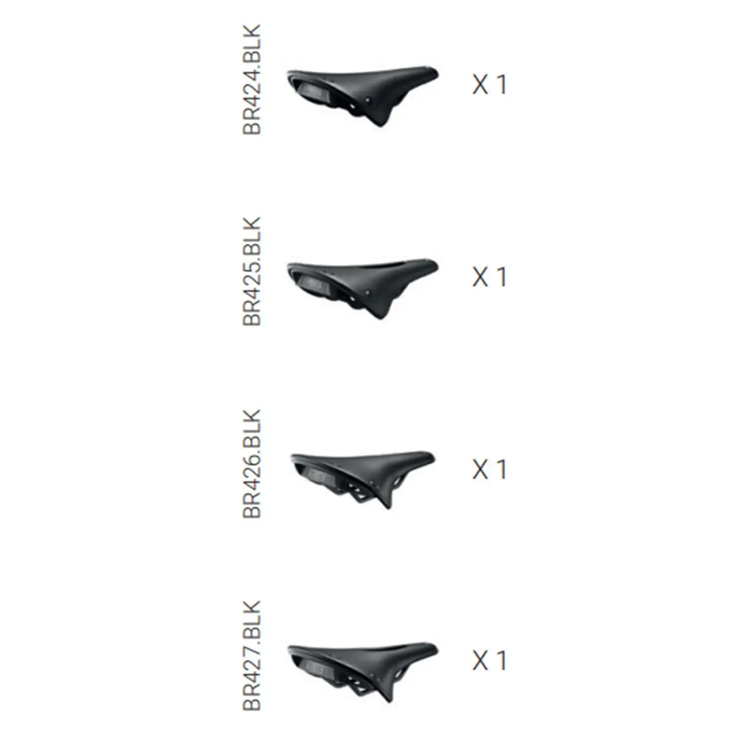 Sadel Brooks England Cambium 1 (x4)