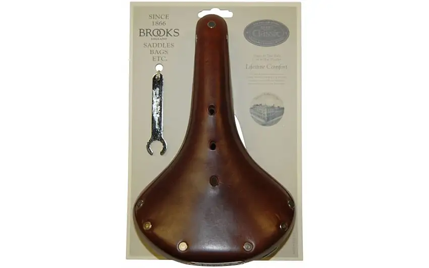 Brooks Flyer cykelsadel brun herr