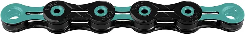 KMC 11 speed X-11 SL DLC Super Light celeste/svart