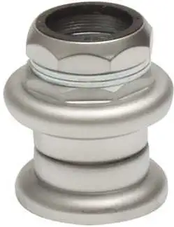 Styrlager EC34/28.6   EC34/30 (1 1/8") gängat stål silver