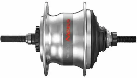 Baknav Shimano Nexus 7 SG-C3000 rullbroms 36H 130 mm silver
