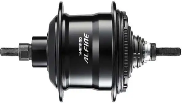 Baknav Shimano Alfine 11 SG-S700 skivbroms CL 36H 135 mm svart